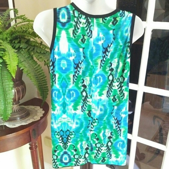 Beautiful Flowing Tank Blouse M - Picture 4 of 4